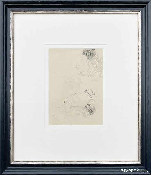 ENSOR James - Studie voor een hond